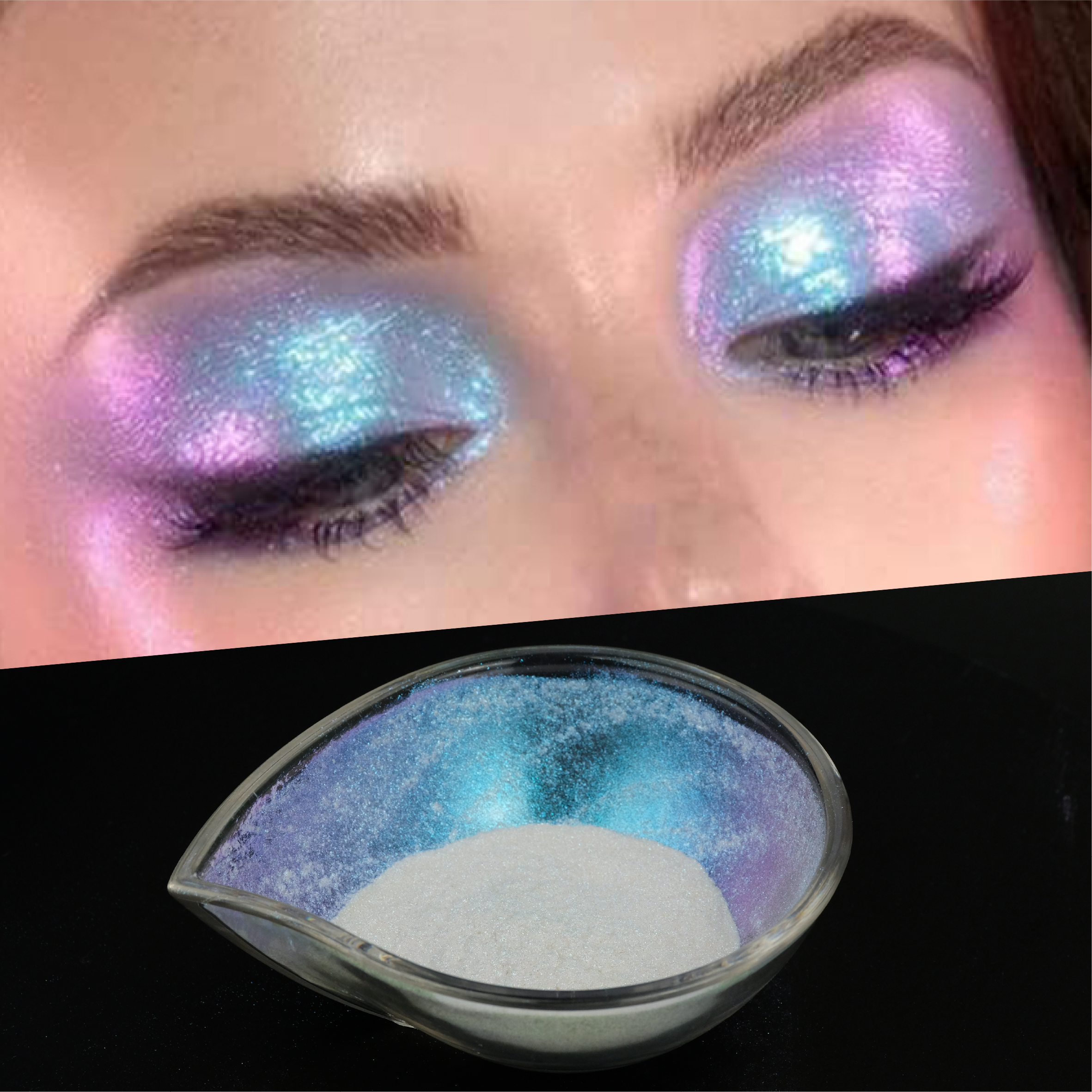 Diamantkameleonpigment